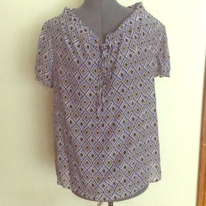 Gap blouse XL COTTON SILK